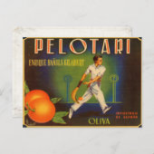 オリーブ用クスペインのレイトラベルプリント付きポストカード ポストカード (正面/裏面)