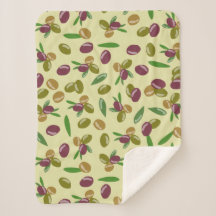 オリーブ素朴とオリーブの葉パターン