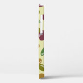 オリーブ素朴とオリーブの葉パターン Case-Mate iPhoneケース (裏面 / 左)