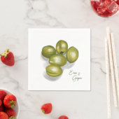 オリーブ結婚ズ スタンダードカクテルナプキン (インサイチュ)