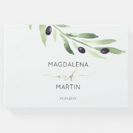 オリーブ結婚枝 ゲストブック