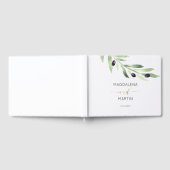 オリーブ結婚枝 ゲストブック (全面)