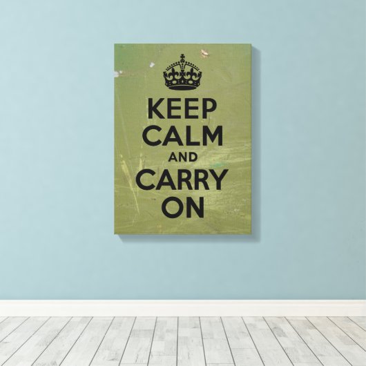 オリーブ絵を描保落ち キャンバスプリント (インサイチュ (ウッドフロア))