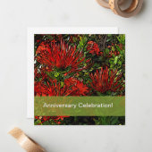 オリーブ緑の文字箱 ノートカード (正面/裏面インサイチュ)