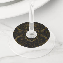 オリーブ色のステンドグラス蝶