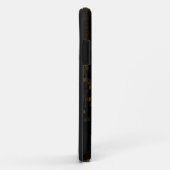 オリーブ色のステンドグラス蝶 Case-Mate iPhoneケース (裏面/右)