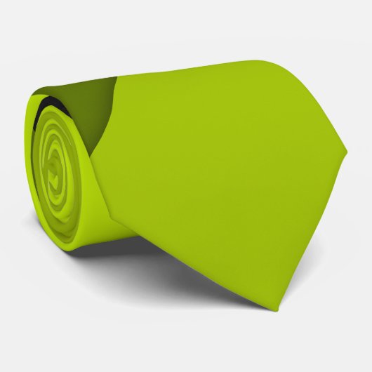 オリーブ色のマスタードはあなたのイメージの緑の首のタイのデザインを加えます ネクタイ (ロール)