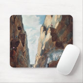 オリーブ色の山の掘削、マイルからの マウスパッド (マウス)