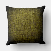 オリーブ色の革 クッション (裏面)