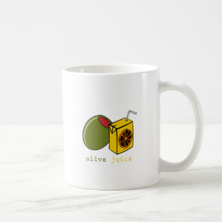 オリーブ色ジュース コーヒーマグカップ