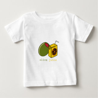 オリーブ色ジュース ベビーTシャツ