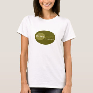 オリーブ色ジュース(i愛) tシャツ
