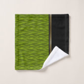 オリーブ色水 バスタオルセット (ウォッシュタオル)