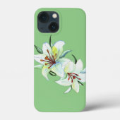 オリーブ色 Case-Mate iPhoneケース (裏面)