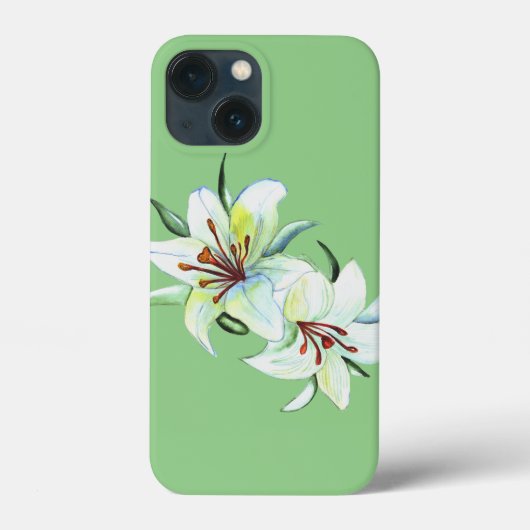 オリーブ色 Case-Mate iPhoneケース (裏面)