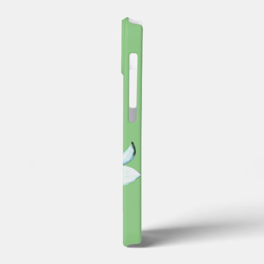 オリーブ色 Case-Mate iPhoneケース (裏面 / 左)