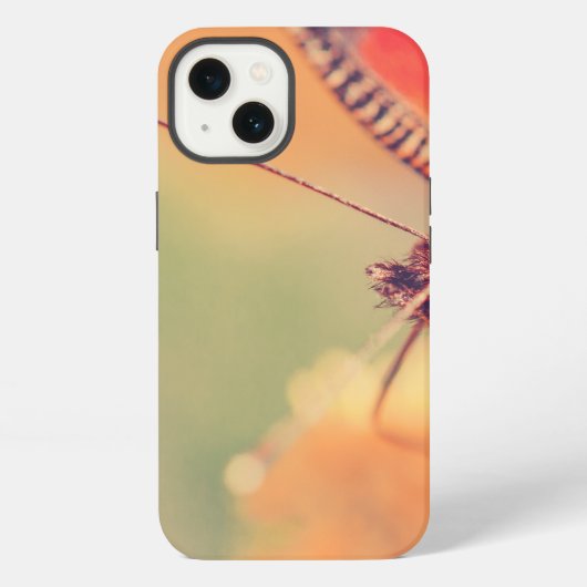 オリーブ色 iPhoneケース (裏面)