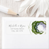 オリーブ葉のア結婚ドレスのラベル ラベル (インサイチュ)