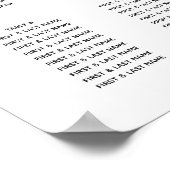 オリーブ葉の結婚緑の表 ポスター (角)