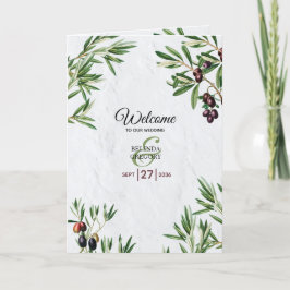 オリーブ葉ギリシャ結婚島の送達順序 プログラム