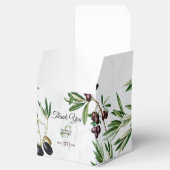 オリーブ葉地中海のギリシ結婚ア島 フェイバーボックス (オープン)