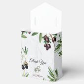 オリーブ葉地中海のギリシ結婚ア島 フェイバーボックス (オープン)