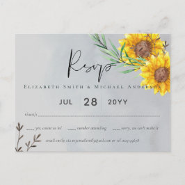 オリーブ葉結婚シナ素朴ウズ ポストカード