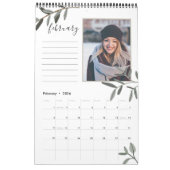 オリーブ葉 | 12フォトカレンダー(メモ付き) カレンダー (2月 2026)