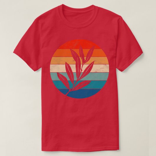 オリーブ葉 Tシャツ (デザイン正面)