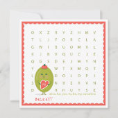 オリーブ語で教室のバレンタインカードを検索 サンキューカード (正面)