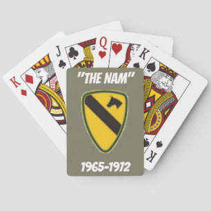 オリーブ遊グリーンのカード「THE NAM」 AIR CAV トランプ