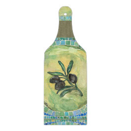 "オリーブ"の-装飾的なガラスまな板のかい カッティングボード