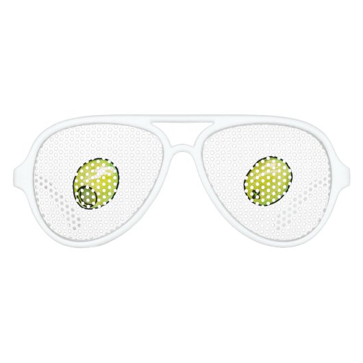 オリーブ アビエーターサングラス (正面)