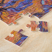 オリーブ、オレンジ空ゴッホヴィンチェンツォ ジグソーパズル (側面)