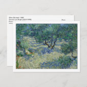 オリーブ・オーチャードバイヴァンゴッホ ポストカード (正面/裏面)