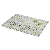 オリーブ カッティングボード (角)