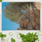 オリーブ・ガーデン・オブ・ラン キッチンタオル (折り畳み)