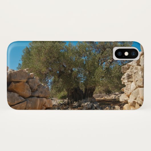 オリーブ・ガーデン・オブ・ラン Case-Mate iPhoneケース (裏面(横))