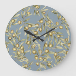 オリーブ・ガーデン・バイ・ナターシャ ラージ壁時計