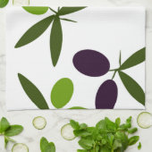 オリーブ キッチンタオル (折り畳み)