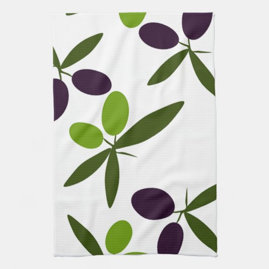 オリーブ キッチンタオル (縦)