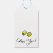オリーブ ギフトタグ (裏面)