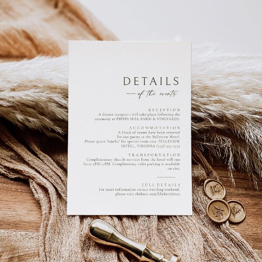 オリーブ・グリーン詳細情報エンクロージャカード ノートカード