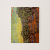 オリーブ・グローブ、オレンジスカイby Vincent vanゴッホ ジグソーパズル (縦)