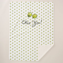 オリーブ シェルパブランケット