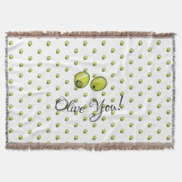 オリーブ スローブランケット