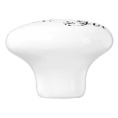 オリーブ セラミックノブ (側面)