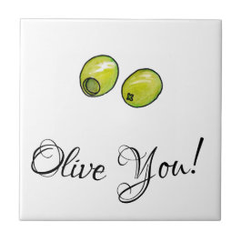 オリーブ タイル