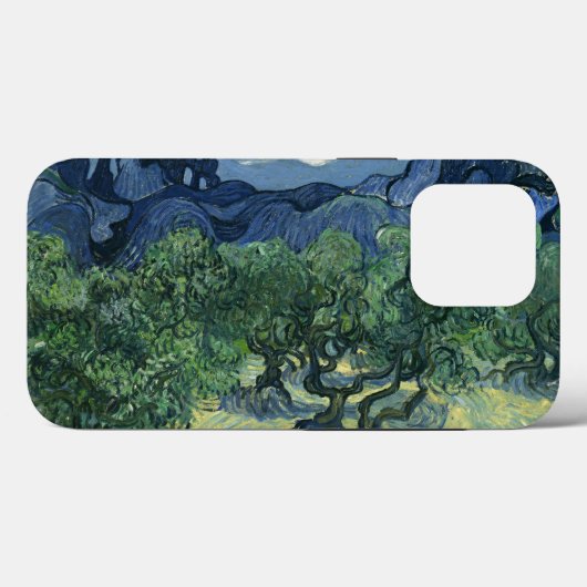 オリーブ・ツリーズ・バイ・ファン・ゴッホ絵画アート Case-Mate iPhoneケース (裏面 (横))
