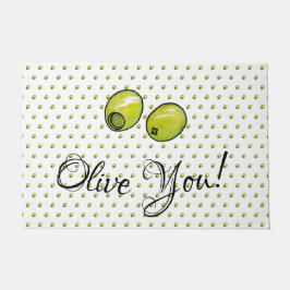 オリーブ ドアマット